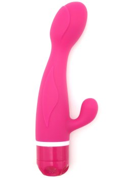 Vibrátor Pink Leaf – Vibrátory s králíčkem