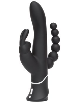 Trojitý vibrátor Happy Rabbit Triple Curve – Dvojité a trojité vibrátory