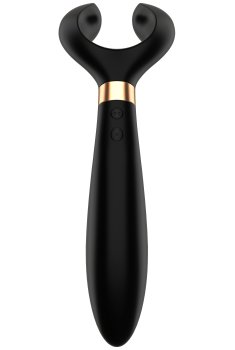 Vibrační stimulátor/vibrátor pro páry Satisfyer Endless Fun Black – Dvojité a trojité vibrátory