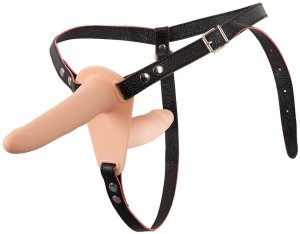 Dvojité strapony: Dvojitý vibrační strap-on