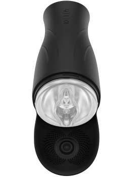 Sací, vibrační a pulzační masturbátor Deep Squeeze Nutbuster – Sací masturbátory pro muže