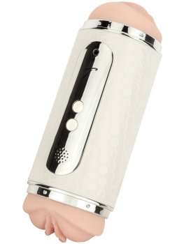 Oboustranný vibrační masturbátor se zvukem Teazers – Vibrační vaginy