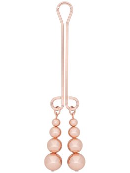 Skřipec na klitoris Rosy Gold – Skřipce a svorky na bradavky a stydké pysky