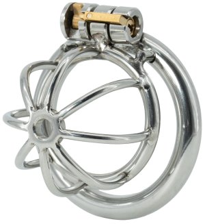 Kovová klec na penis Chestity Cock Harness X-Short – Klece na penis