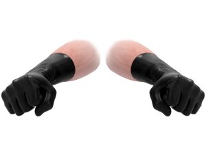 Unisex latexové rukavice FIST IT – Sexy rukavice