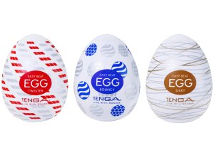 Masturbační vajíčka TENGA Egg Standard Set 2, 3 ks – Masturbační vajíčka