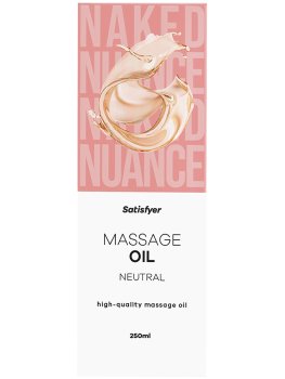 Masážní olej Satisfyer Neutral, 250 ml – Masážní oleje