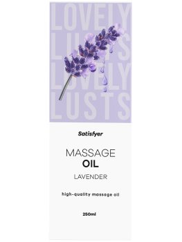 Masážní olej Satisfyer Lavender, 250 ml – Masážní oleje
