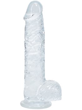 Realistické dildo s varlaty a přísavkou RealRock 5" – Realistická dilda
