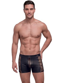 Wetlook pánské boxerky se zipem NEK – Boxerky