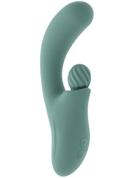 Vibrátor s rotační kuličkou Spiral Charm – Vibrátory s králíčkem